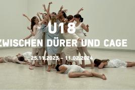 Ausstellungsübersicht: Vorwärts = rückwärts: Arnold Böcklins Abenteurer als Möbiusband. Projektskizze des Ökumenischen Gymnasiums Bremen, 2023 | Abb. oben: Tanzperformance des Gymnasiums Horn, 2023