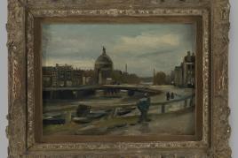 Vincent van Gogh (1853-1890), View of Amsterdam from Central Station, 1885, On loan from the P. and N. de Boer Foundation, 2024.