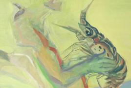 Maria Lassnig | Krebsangst, 1979 | ALBERTINA, Wien – Dauerleihgabe aus österreichischem Privatbesitz