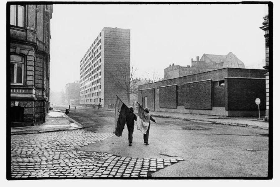 Evelyn Richter, Musikviertel, Leipzig, um 1975, Museum der bildenden Künste Leipzig, Copyright: Evelyn Richer