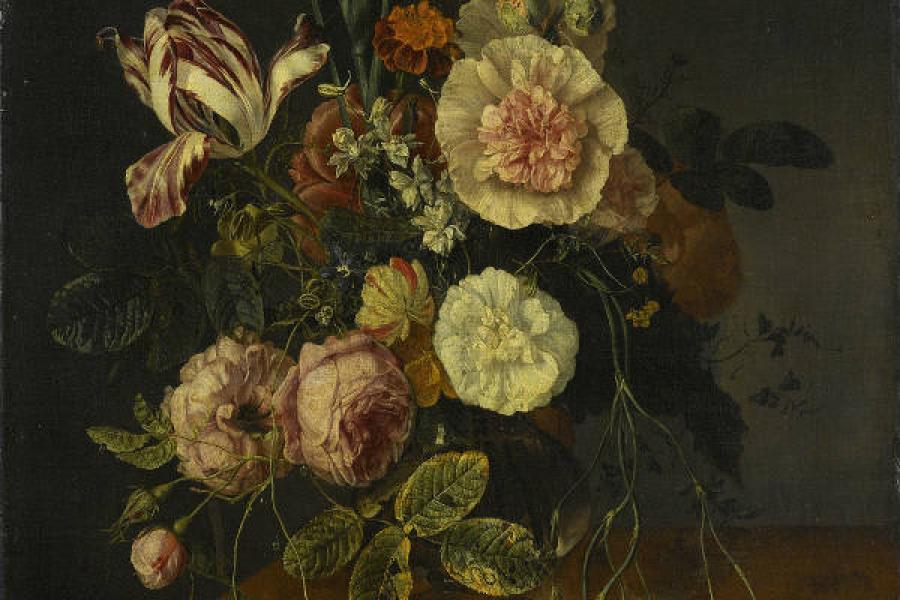 Jacob van Walscapelle, Still life with flowers, c. 1670-1727