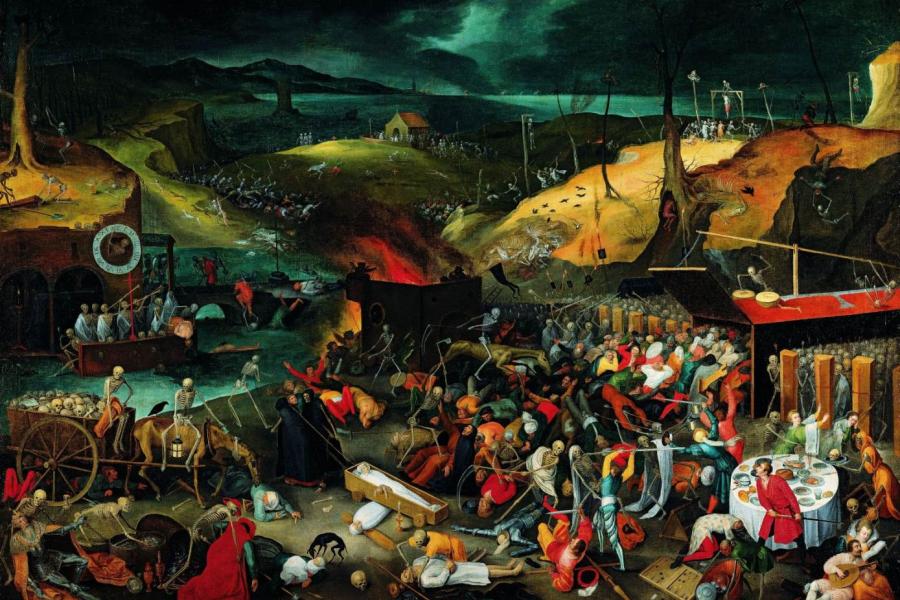 Jan Brueghel, der Jüngere, Triumph des Todes, um 1620,  Sammlungen des Fürsten von und zu Liechtenstein, Vaduz-Wien