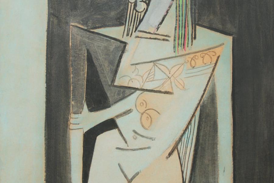 Wifredo Lam- Standing Woman - Cernuda Arte