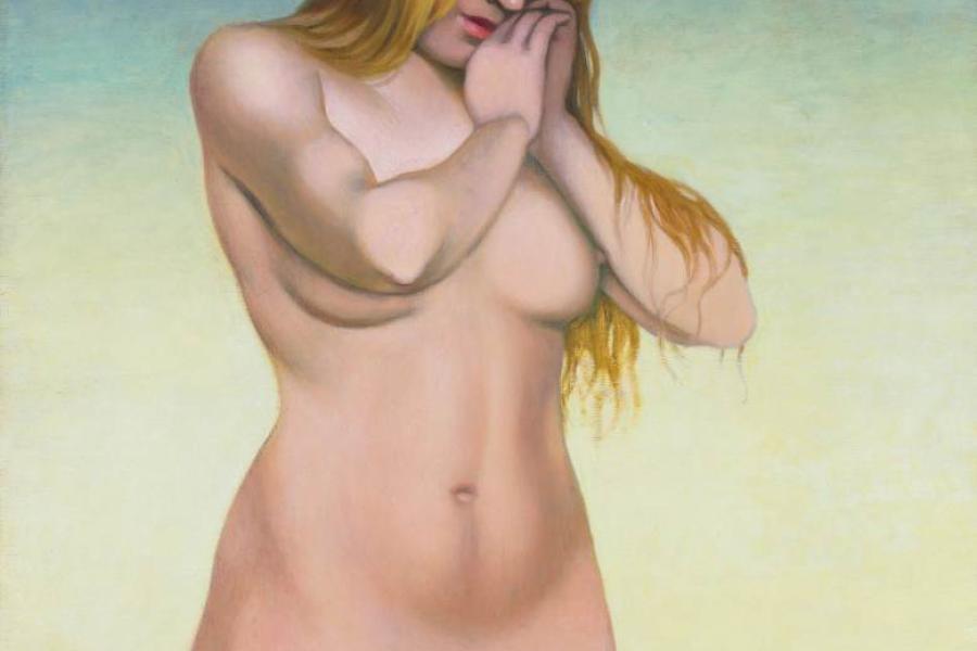 Félix Vallotton (1865-1925) Blonder Akt, 1921 Öl auf Leinwand, 116 x 89 cm Städel Museum, Frankfurt am Main Foto: Städel Museum - ARTOTHEK Eigentum des Städelschen Museums-Vereins