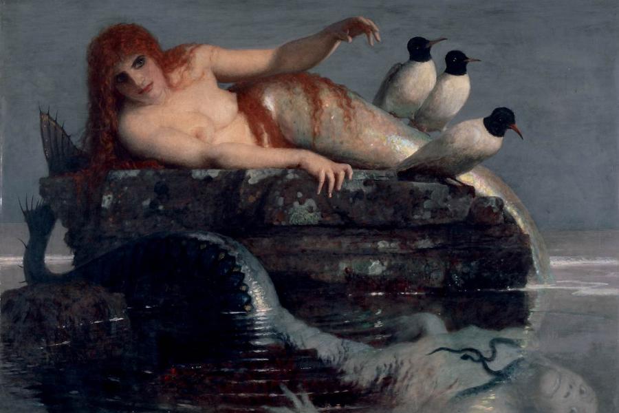 Arnold Böcklin Havblikk, 1886/1887 © Kunstmuseum Bern