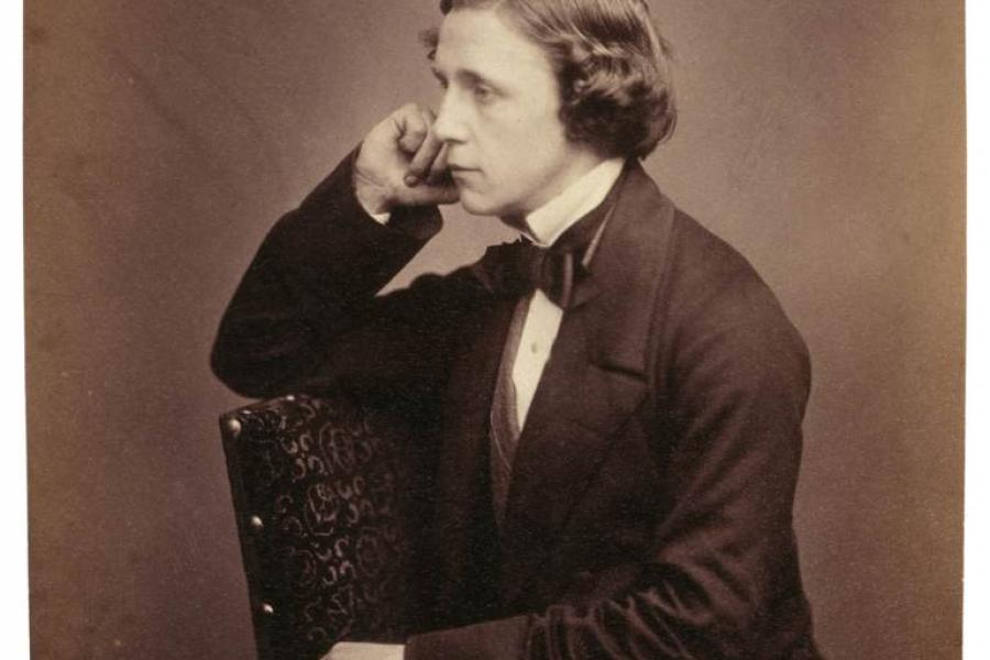 Anonym Charles L. Dodgson (Lewis Carroll), 1852-1860 Albumen print, 197 x 146 mm © National Portrait Gallery, London