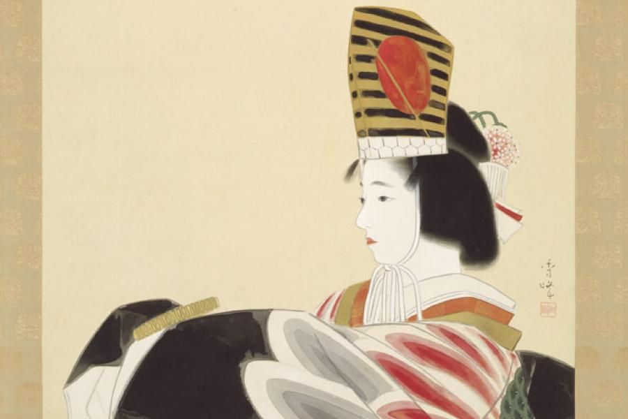 Shuho Ikegami, Hinazuru-Sanbanso © Hattori Collection