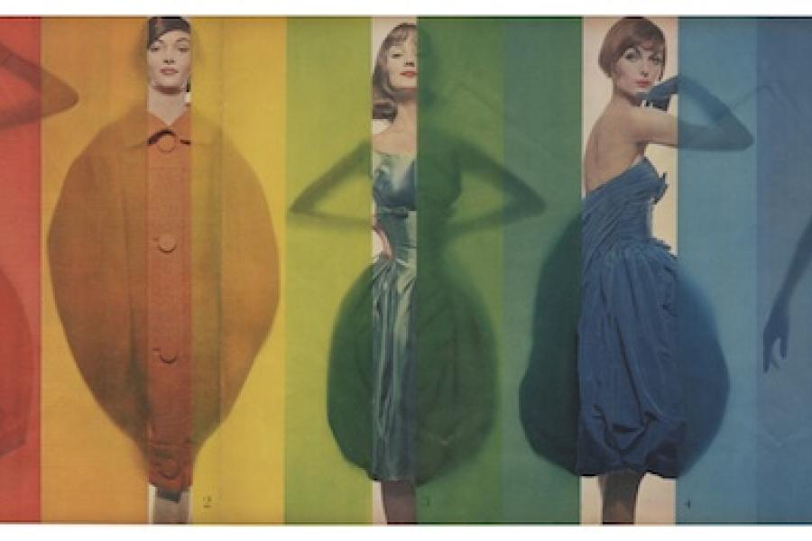 Erwin Blumenfeld Rage for Color, Look, 15. Oktober 1958 © The Estate of Erwin Blumenfeld