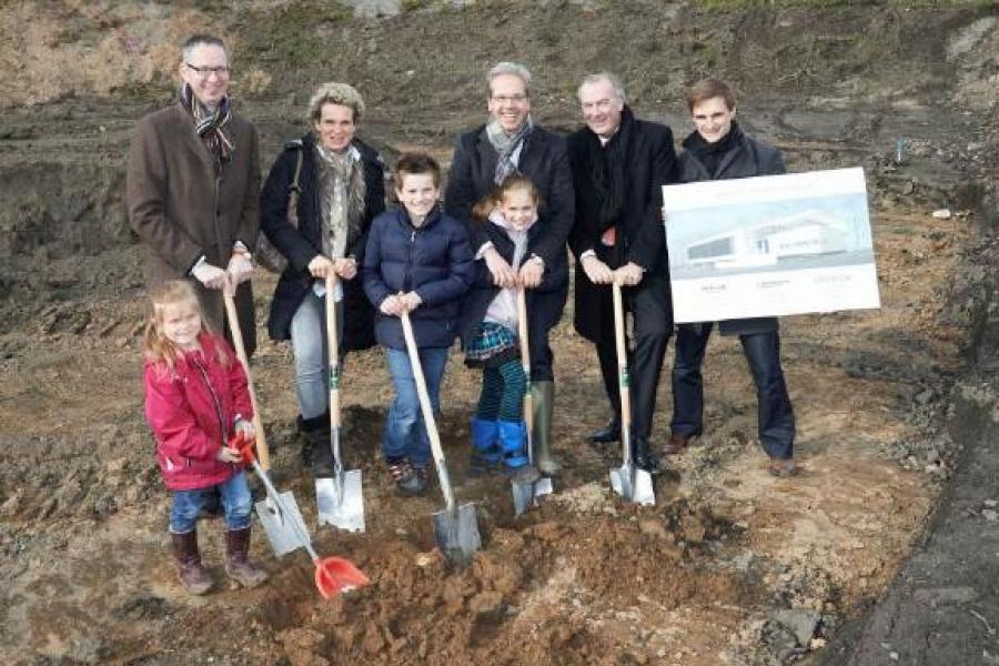 Neubaus für VAN HAM Kunstauktionen gesetzt. Der Entwurf des Kölner Architekten Klaus Müller (c) VAN HAM Kunstauktionen