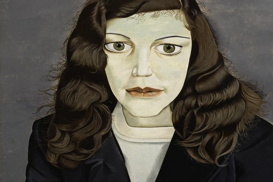 Girl in a Dark Jacket (856 KB) Lucian Freud (1922-2011) 1947 Öl auf Holz, 47 x 38,1 cm Privatsammlung © The Lucian Freud Archive / The Bridgeman Art Library