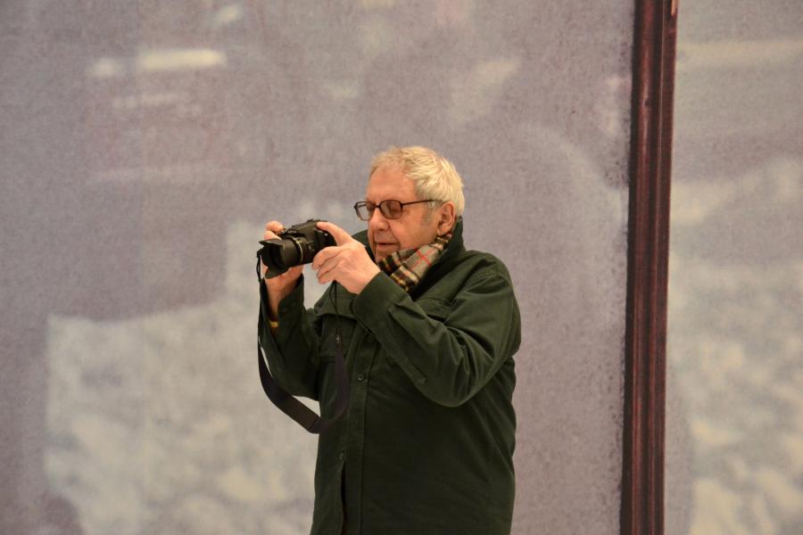 Saul Leiter im Haus der Photographie in den Deichtorhallen Hamburg. Foto: Matthias Schönebäumer / Deichtorhallen