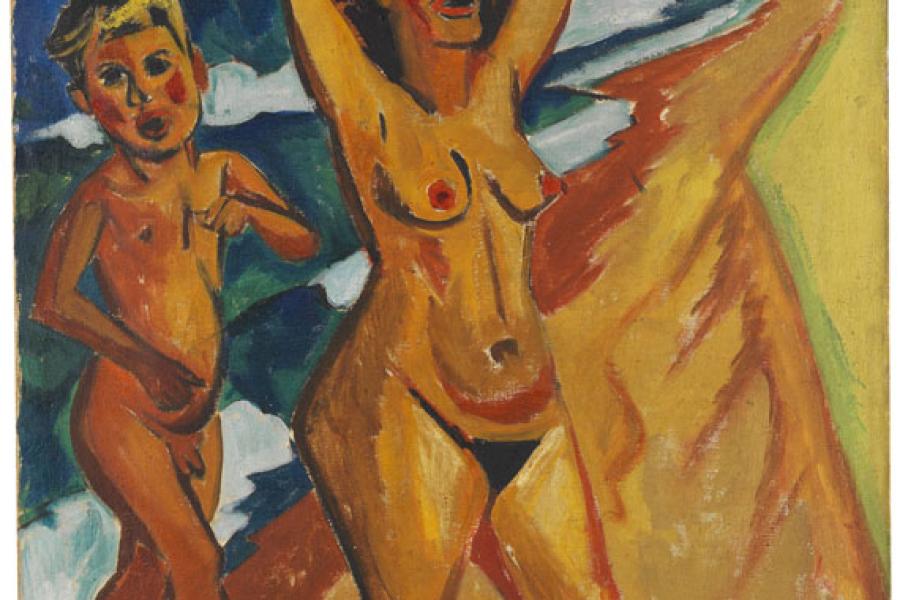 € 1.500.000* Aufruf: € 800.000 Los 329: Max Pechstein – Schrei am Meer