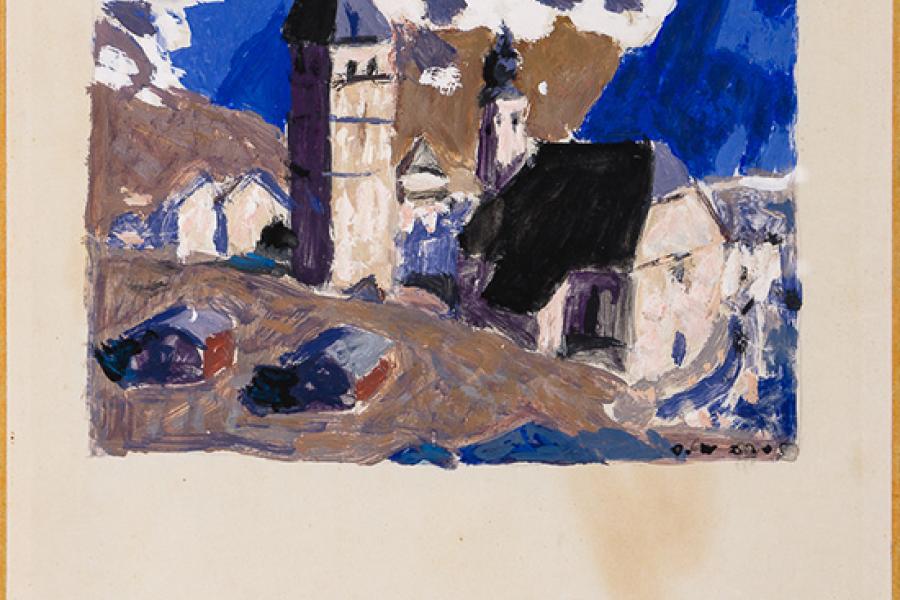 WALDE, Alfons 1891 – 1958 Bergstadt (Kitzbühel), €15.000-20.000