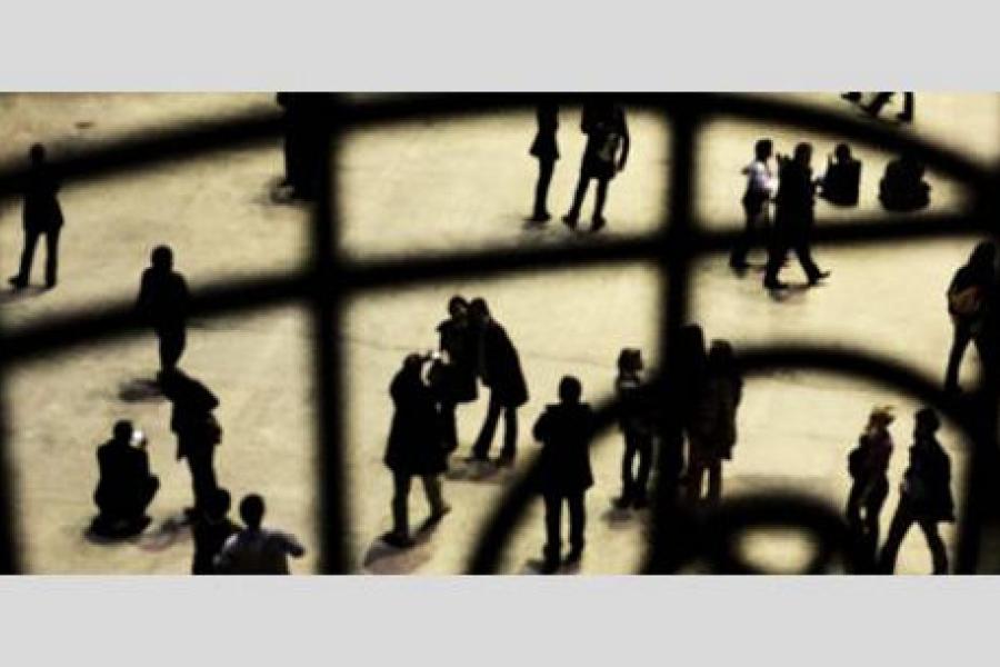 Besucher im Grand Palais in Paris - © Atout France / Nathalie Baetens