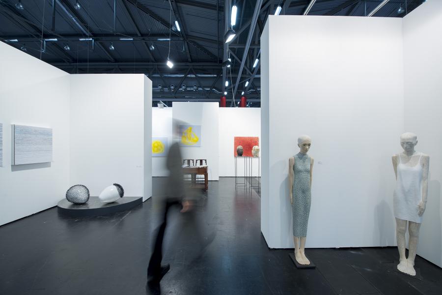 VIENNAFAIR The New Contemporary Booth: Gallery Chobot, Vienna © VIENNAFAIR / Christian Jungwirth