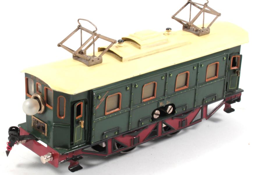 Nr. 286 Märklin E-Lok, Spur 0 RS 66/13020, Blech, handlackiert, Länge 25 cm Rufpreis € 1.100