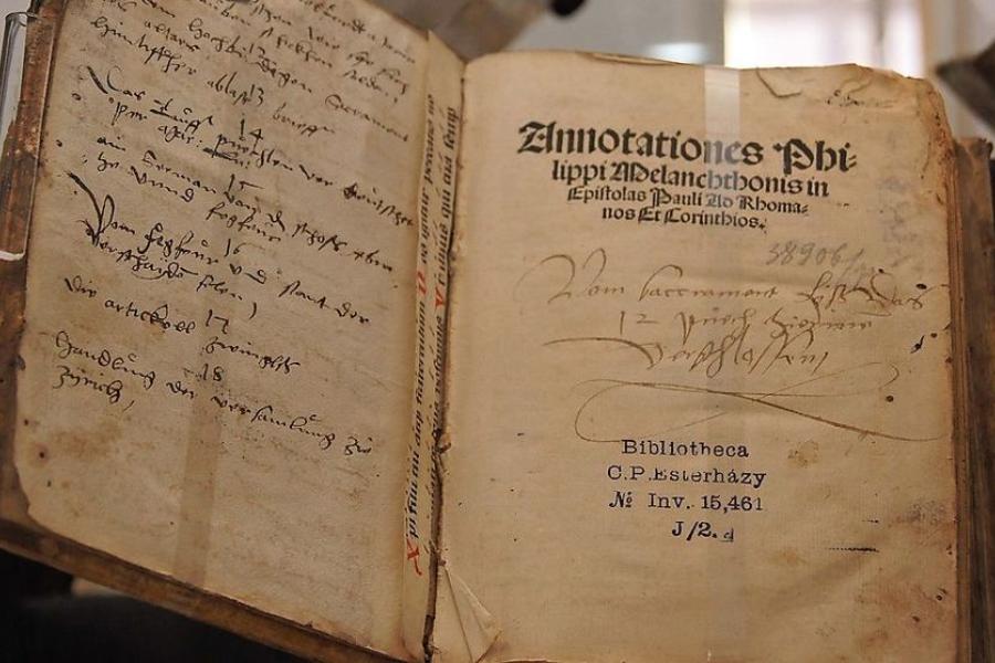 Lutherbibel im Schloss Esterházy