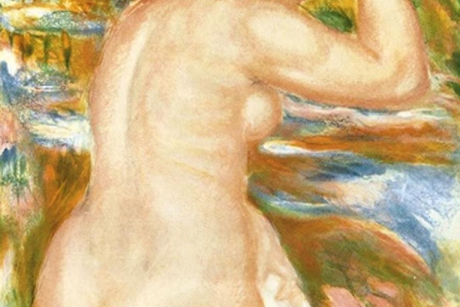 Renoir Pierre-Auguste, Nu, 1923, Radierung und Aquatinta, 72x55cm, Kunsthandel Stock, Wien-A