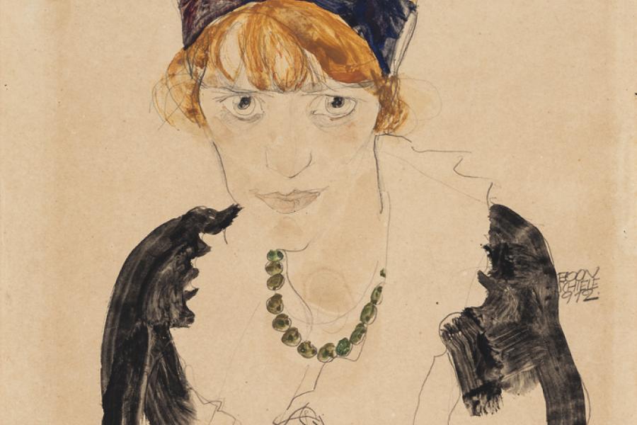 Egon Schiele, Wally, 1912 © Land Niederösterreich, Landessammlung Niederösterreich, Foto: Christoph Fuchs