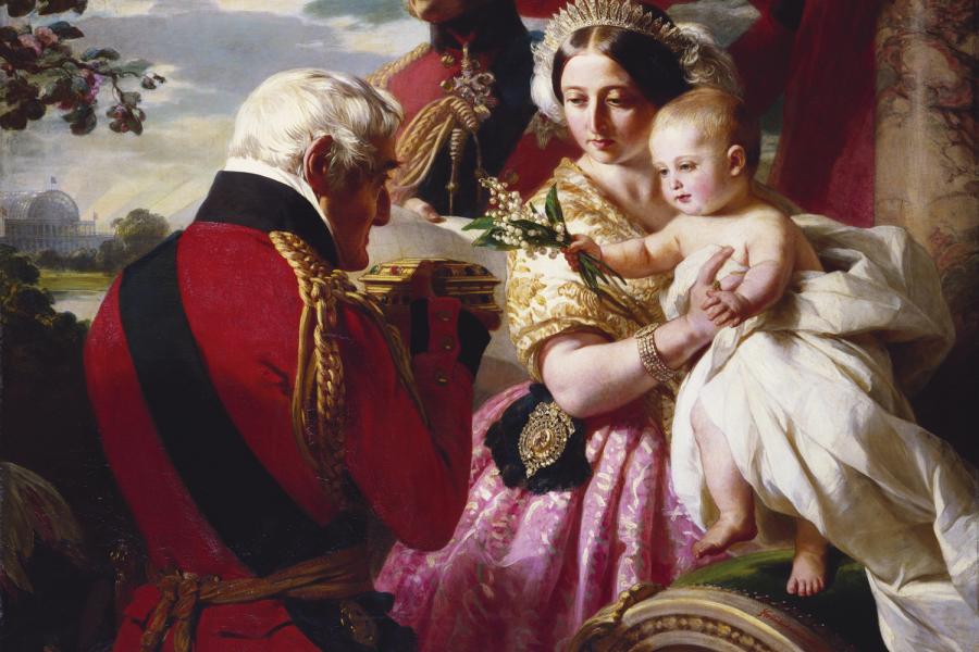 Franz Xaver Winterhalter, Der erste Mai (Detail), 1851, Royal Collection Trust / © Her Majesty Queen Elizabeth II 2015