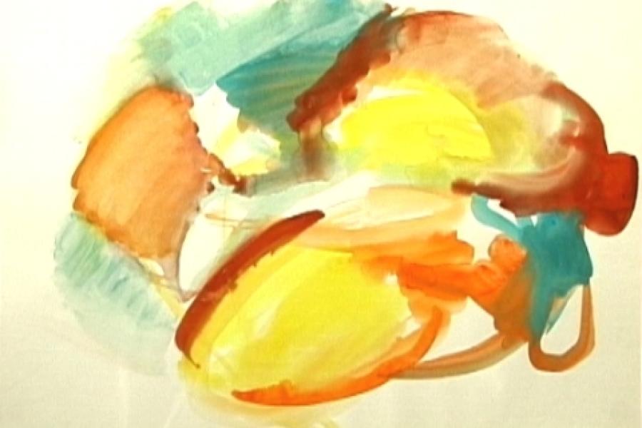 Christa Hauer Ohne Titel, 1962 44 x 60 cm Aquarell auf Papier