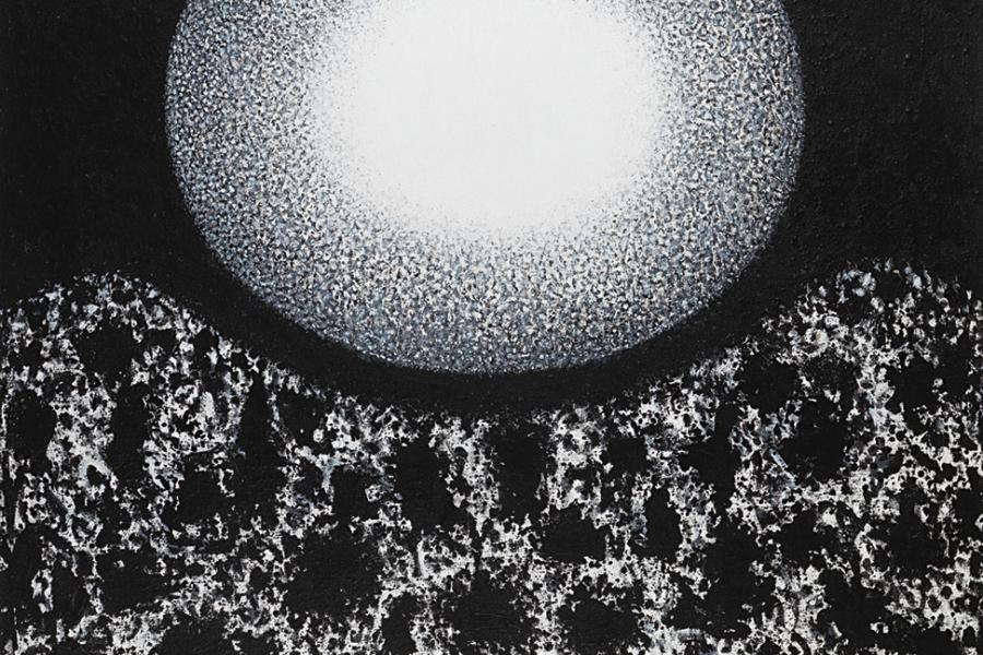 Richard Pousette-Dart (1916 - 1992) Suspended light, 1978/80, Acryl auf Leinen, 183 x 137 cm  Schätzwert € 200.000 - 300.000  Auktion 1. Juni 201