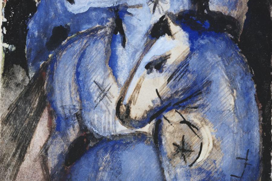 Der Turm der blauen Pferde – Postkarten von Franz Marc an Else Lasker-Schüler in der Sofie und Emanuel Fohn-Schenkung