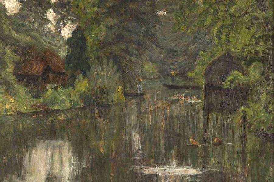 Modersohn, Otto. 1865 Soest, Zuschlagspreis: 	12.500 EUR