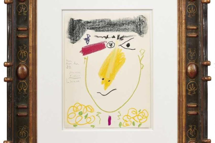 Picasso, Pablo "Tête de toréador, 30/10/1964", Schätzpreis:	195.000 EUR