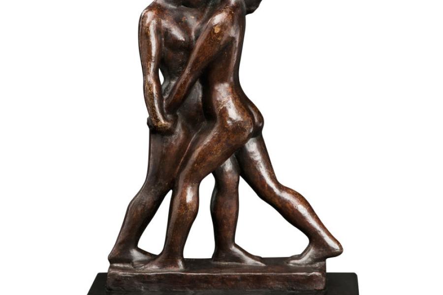 2019 Maillol, Aristide  1861 Banyuls-sur-Mer - 1944 ebd. «Les deux lutteuses». 1900. Limit: 55000,- EUR