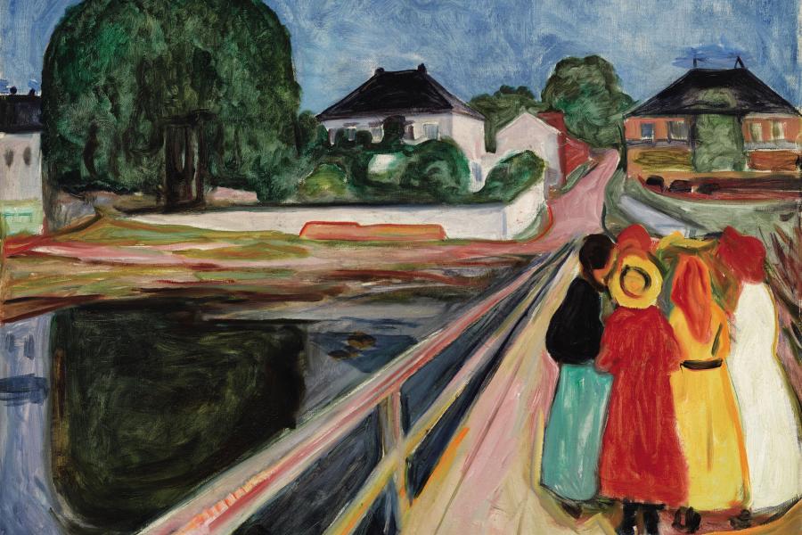 9567 Munch, Girls on the Bridge