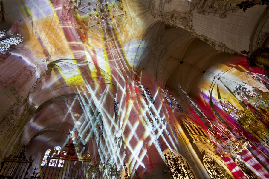 VICTORIA COELN CHROMOTOPIA SANTA MARIA Catedral de Burgos, ES 2016 © Victoria Coeln | Atelier Coeln AT 2016