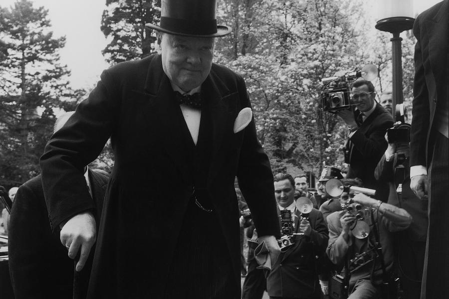 Fotografie von Winston Churchill © Robert Lebeck