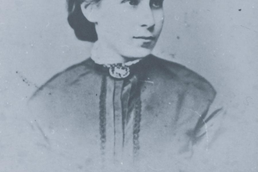 Tina Blau, um 1860-65 © Tina Blau Archiv