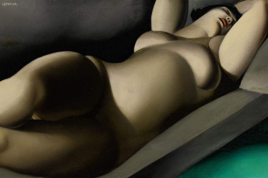 9626 Tamara de Lempicka, La belle Rafaela en vert