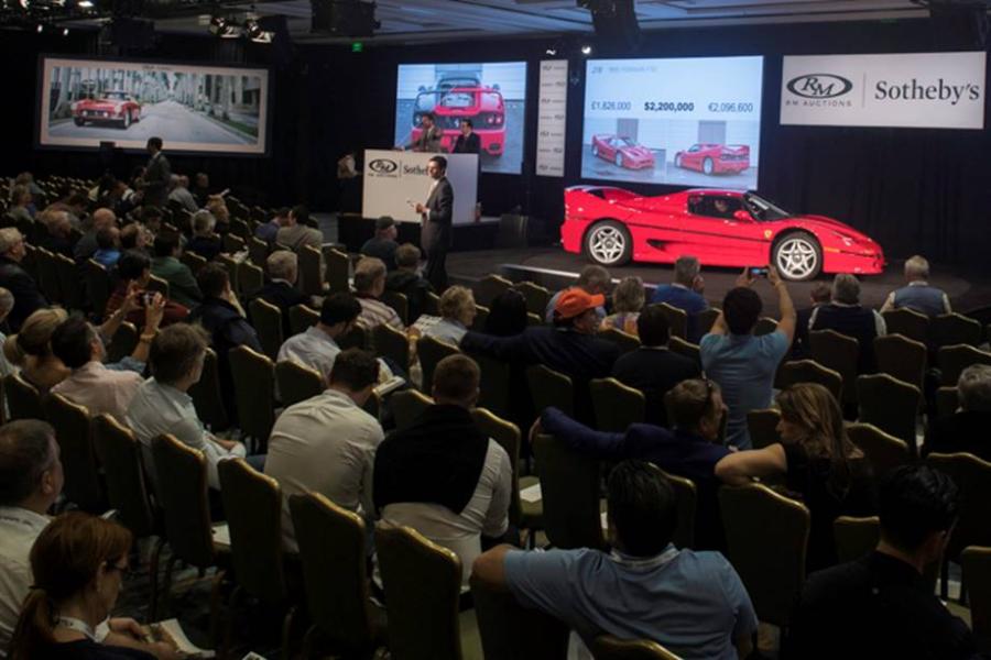 Lot 218 - 1995 Ferrari F50 (Chassis ZFFTG46A0S0104220)  $2,640,000