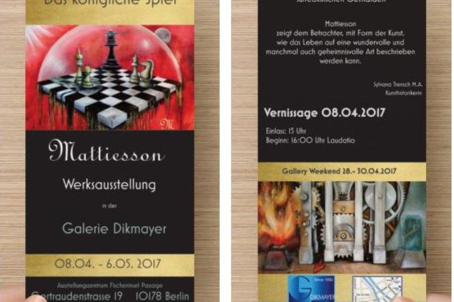 Flyer Mattiesson: Das Königliche Spiel