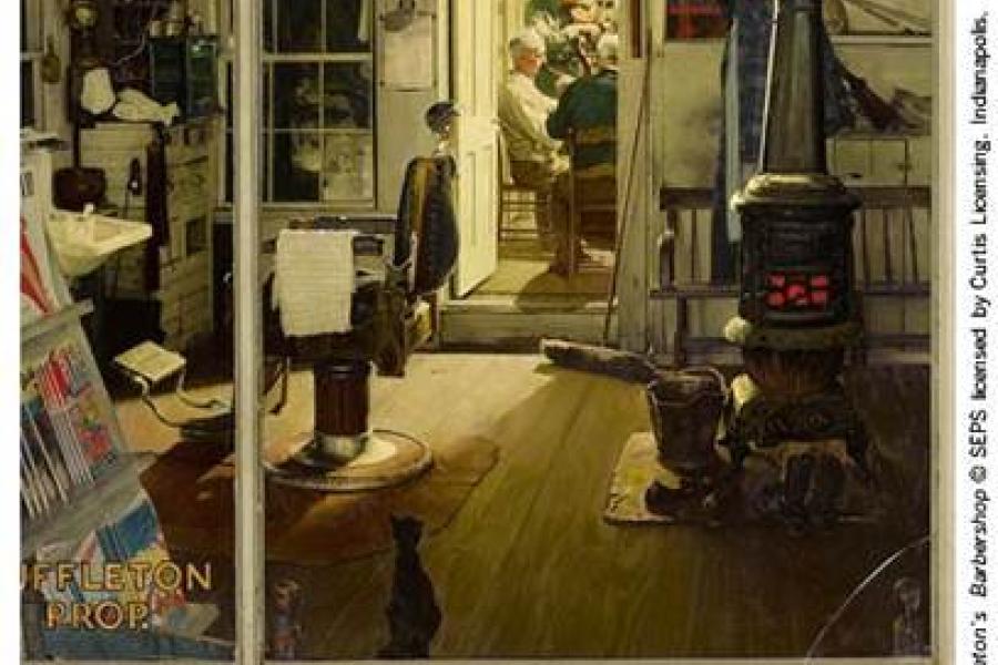 Norman Rockwell’s Shuffleton’s Barbershop Highlights Sotheby’s American Art Auction On 13 November