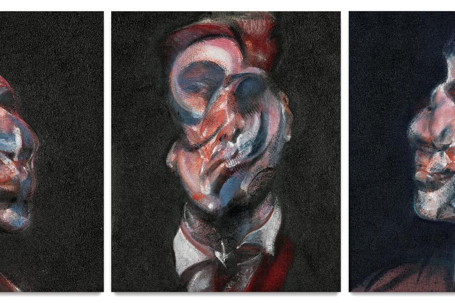 9713 Francis Bacon, Three Studies of George Dyer SMALL