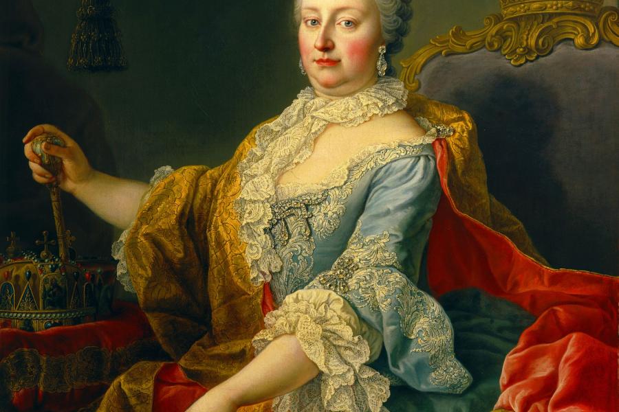 Martin van Meytens, Bildnis von Maria Theresia als Königin von Ungarn, 1759, Öl auf Leinwand © Gemäldegalerie der Akademie der bildenden Künste Wien