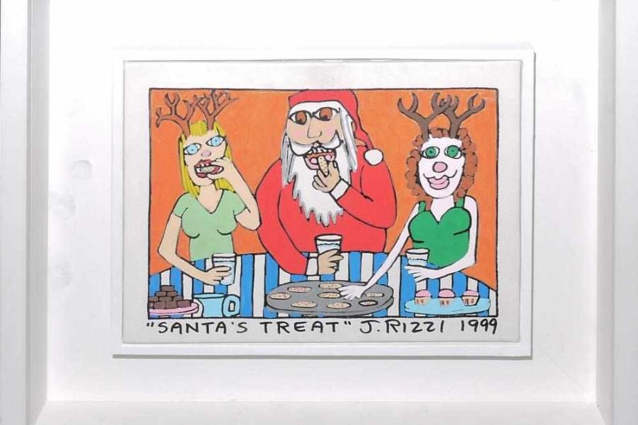 James Rizzi, „Santa’s Treat“, Schätzpreis:	1.200 - 1.500 EUR