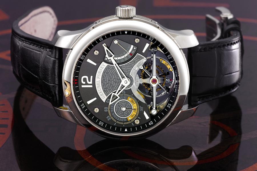 9697 Greubel Forsey, Limited Edition Platinum Double Tourbillon Wristwatch (lot 924)