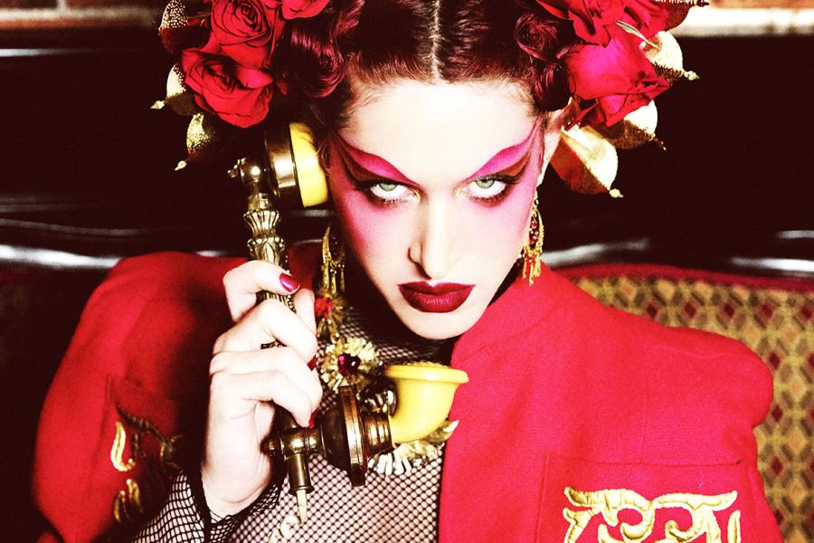 Flyer Ausstellung: Ellen von Unwerth - Wild Wild West