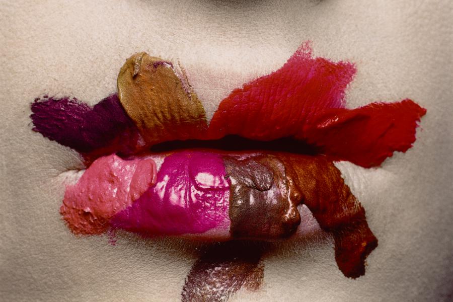 Mouth (for L‘Oréal), New York, 1986 © The Irving Penn Foundation