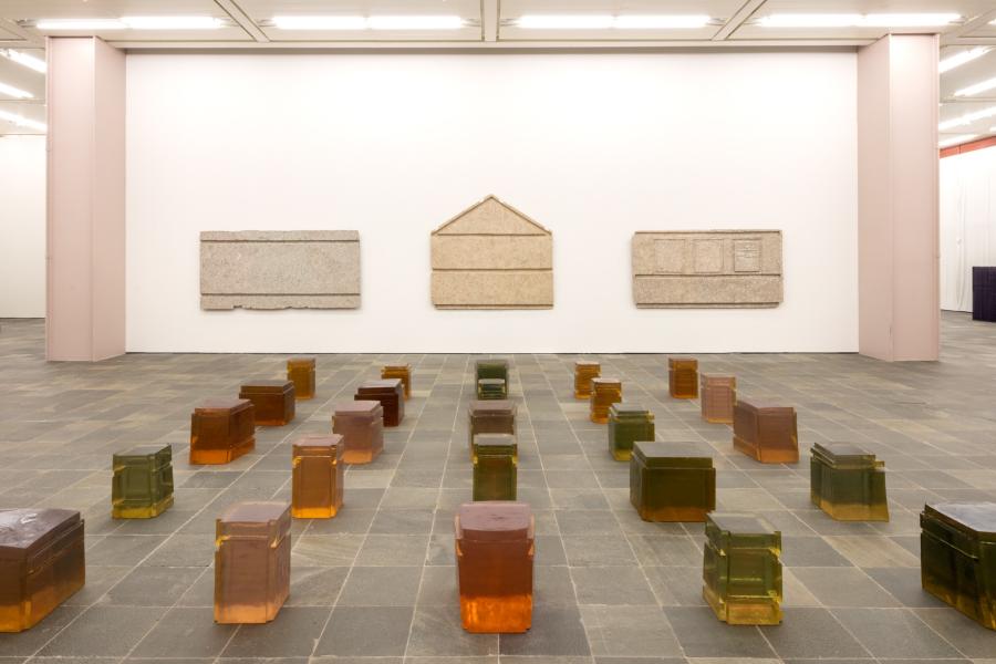 Ausstellungsansicht: RACHEL WHITEREAD © Belvedere, Wien, 2018 / Foto: Johannes Stoll