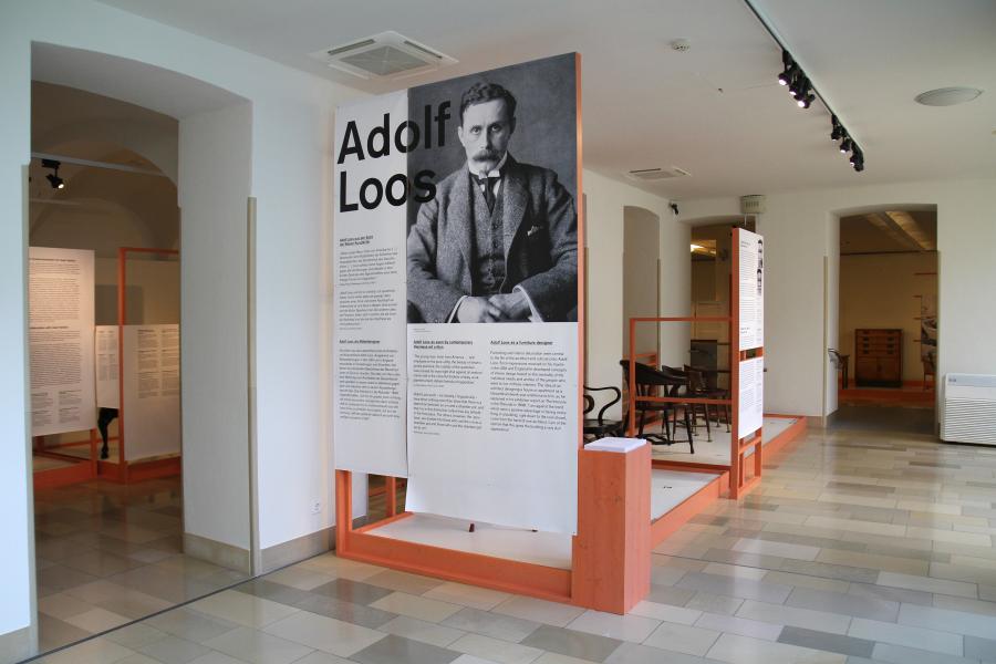 Ausstellungansicht Adolf Loos © SKB