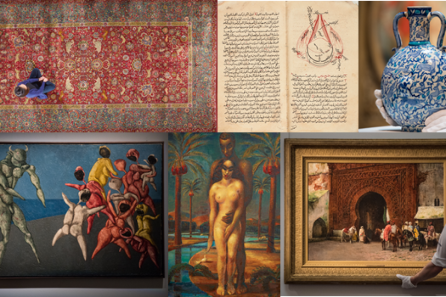 As part of Sotheby’s Orientalist and Middle Eastern Art Week, a group of four sales dedicated to art produced across the Islamic world from ancient to modern times, 280 lots sold to bring £14,998,938 / $20,934,439 (est. £10,402,300-14,893,000) – an increase of 18% from the equivalent season in 2017.