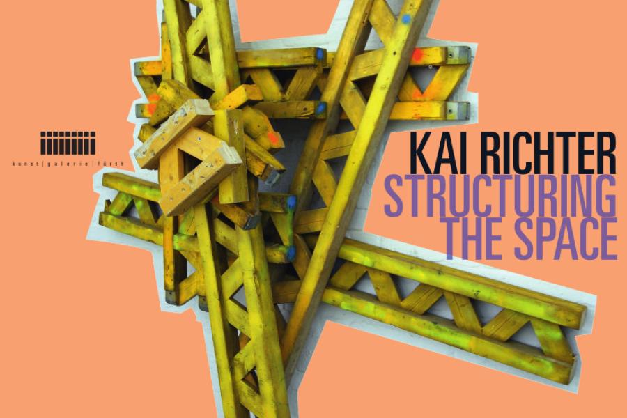 Plakat zur Ausstellung: Kai Richter - Structuring The Space