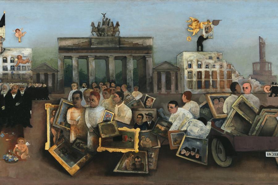 Felix Nussbaum, Der tolle Platz, 1931, © Repro: Kai-Annett Becker