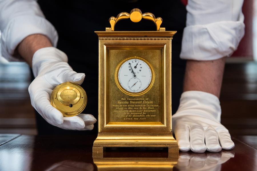 Lot 72 Admiral Nelson's watch £250,000 -450,000